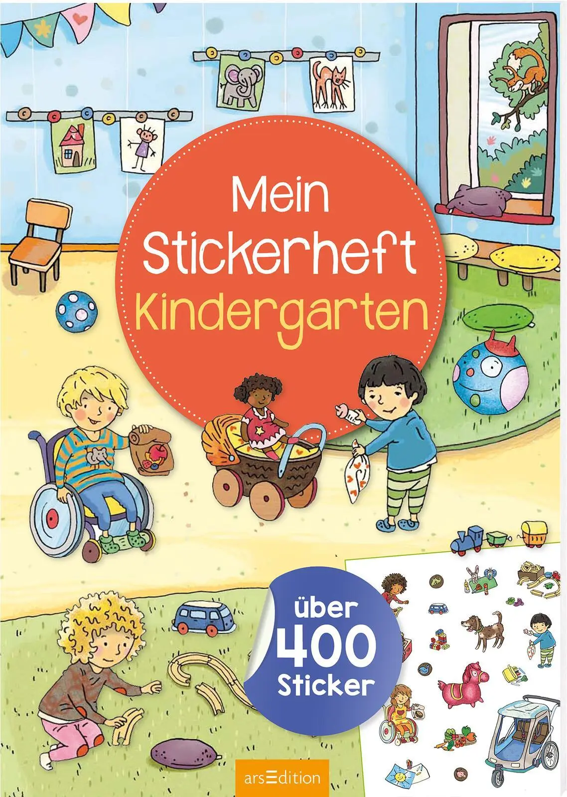 Cover: 9783845848518 | Mein Stickerheft - Kindergarten | Über 400 Sticker | Maja Wagner