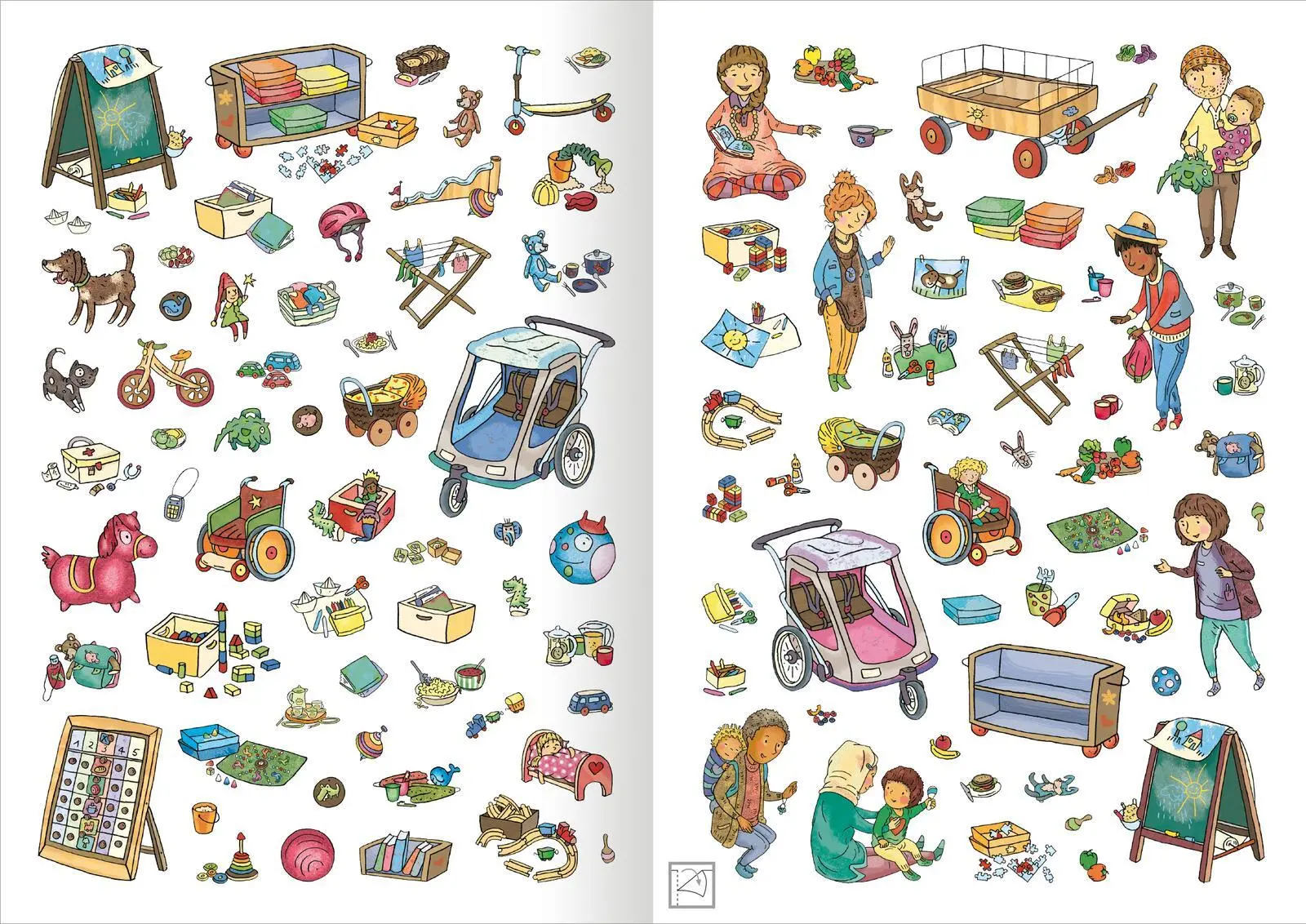 Bild: 9783845848518 | Mein Stickerheft - Kindergarten | Über 400 Sticker | Maja Wagner