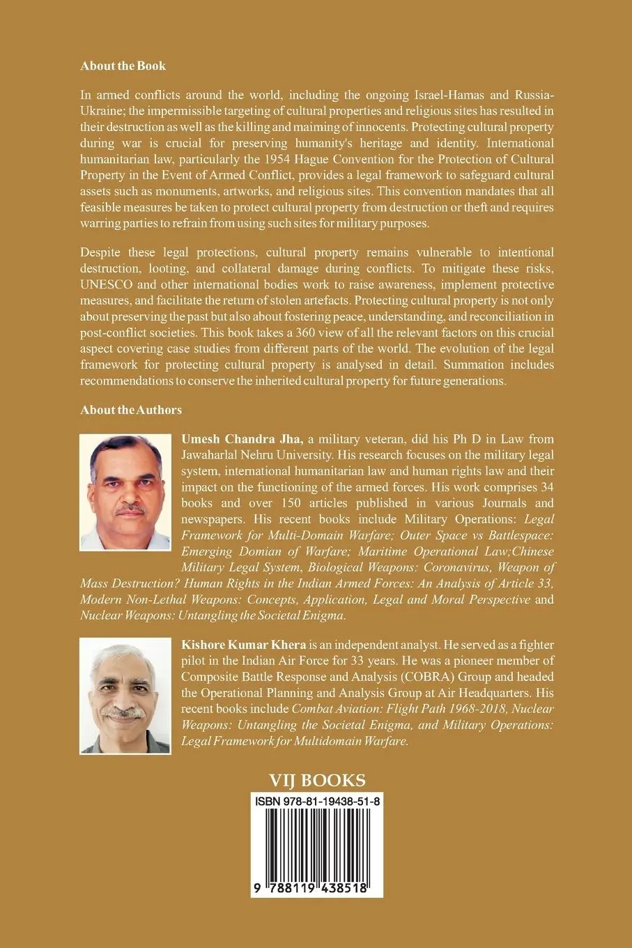 Rückseite: 9788119438518 | Heritage Under Siege | Protection of Cultural Property in War | Buch