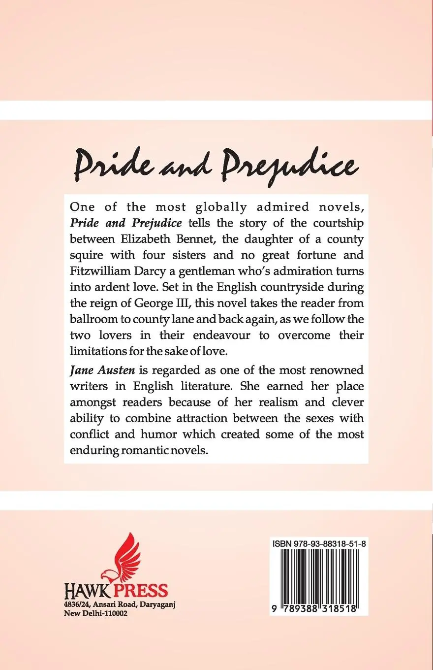 Rückseite: 9789388318518 | Pride and Prejudice | Jane Austen | Taschenbuch | Englisch | 1994