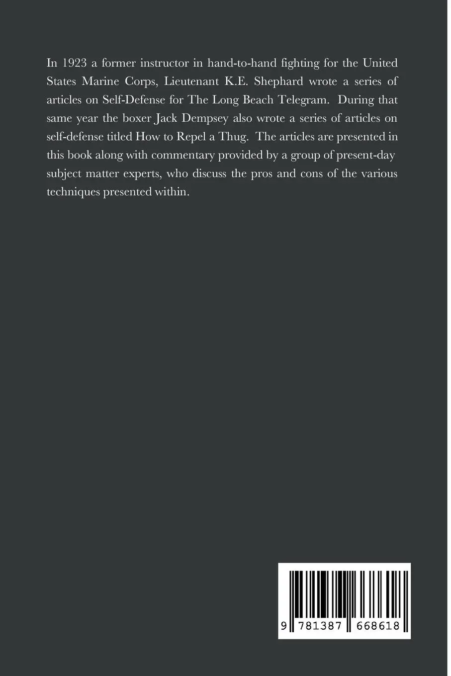 Rückseite: 9781387668618 | Defensive Tactics from the Gangster Era | Robert H. Sabet | Buch