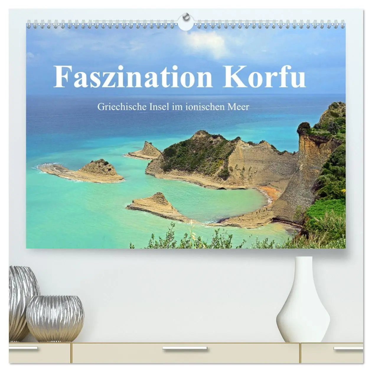 Cover: 9783457688618 | Faszination Korfu (hochwertiger Premium Wandkalender 2026 DIN A2...