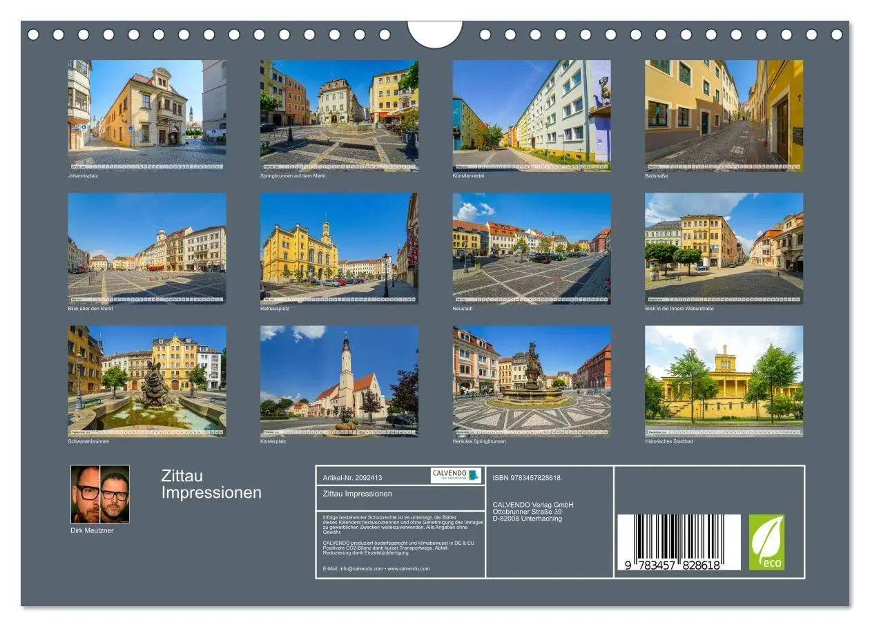 Bild: 9783457828618 | Zittau Impressionen (Wandkalender 2026 DIN A4 quer), CALVENDO...