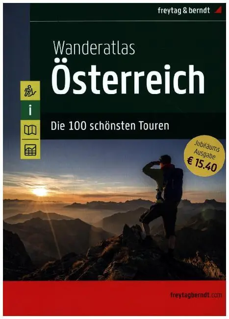 Cover: 9783707918618 | Wanderatlas Österreich, Jubiläumsausgabe 2020 | Taschenbuch | 272 S. Cover: 9783707918618 | Wanderatlas Österreich, Jubiläumsausgabe 2020 | Taschenbuch | 272 S.