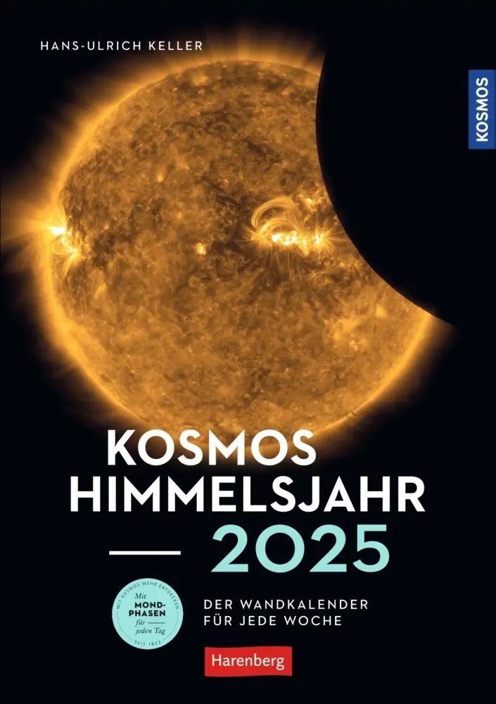 Cover: 9783840028618 | KOSMOS Himmelsjahr 2025 | Hans-Ulrich Keller | Kalender | Deutsch