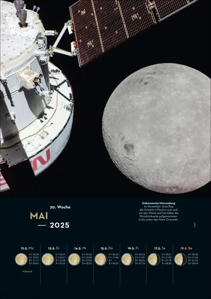 Bild: 9783840028618 | KOSMOS Himmelsjahr 2025 | Hans-Ulrich Keller | Kalender | Deutsch