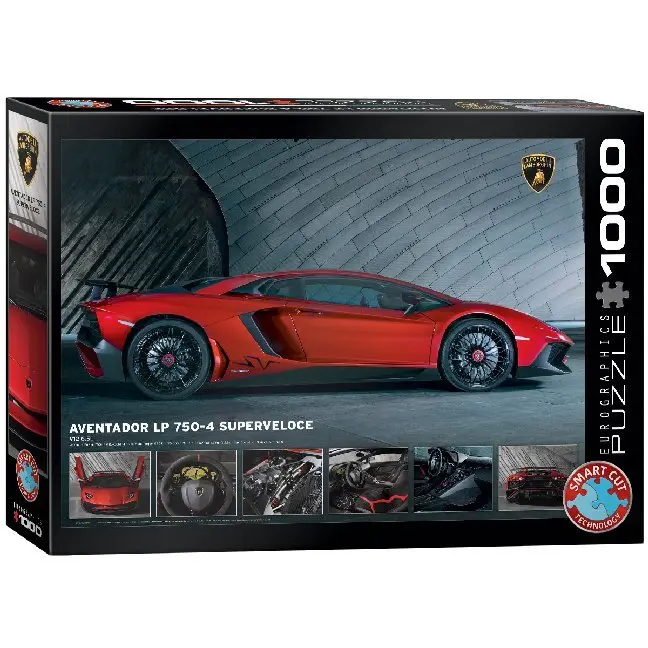 Cover: 628136608718 | Lamborghini Aventador LP7504 (Puzzle) | Spiel | In Spielebox | 2020