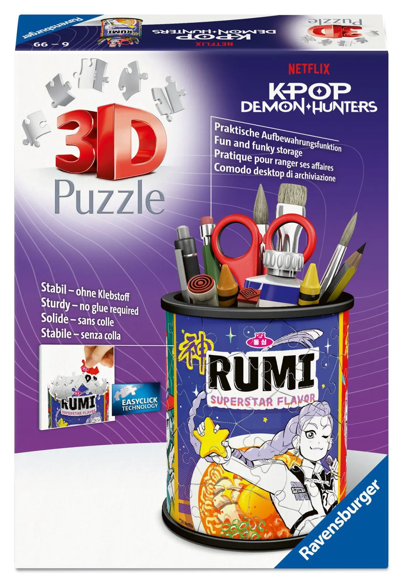 Cover: 4005555048718 | 3D Puzzle Stiftehalter K-Pop Demon Hunters "Ramen Cup" | Spiel | 2026