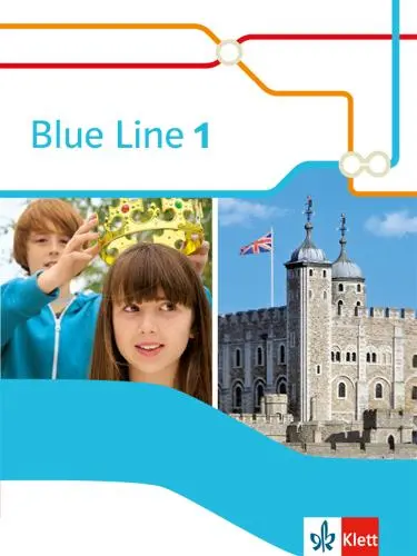 Cover: 9783125478718 | Blue Line 1. Schülerbuch (fester Einband). Ausgabe 2014 | Frank Haß