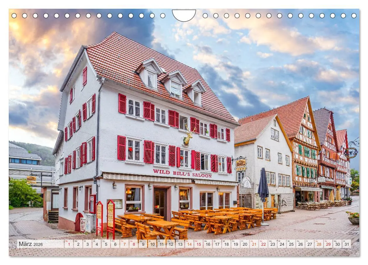 Bild: 9783457748718 | Mosbach Impressionen (Wandkalender 2026 DIN A4 quer), CALVENDO...