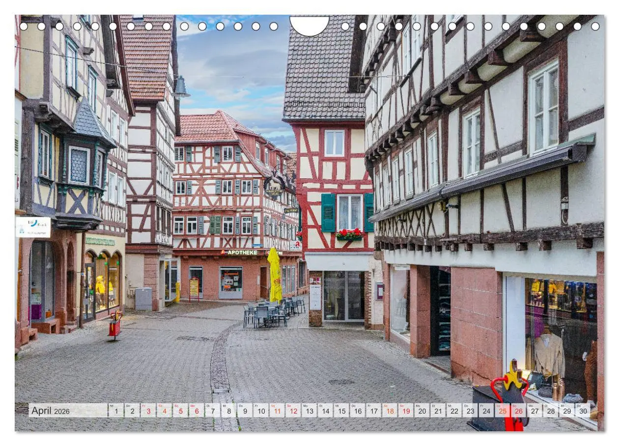 Bild: 9783457748718 | Mosbach Impressionen (Wandkalender 2026 DIN A4 quer), CALVENDO...