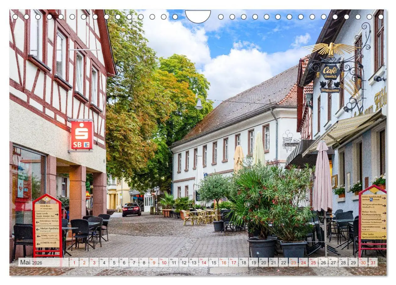 Bild: 9783457748718 | Mosbach Impressionen (Wandkalender 2026 DIN A4 quer), CALVENDO...