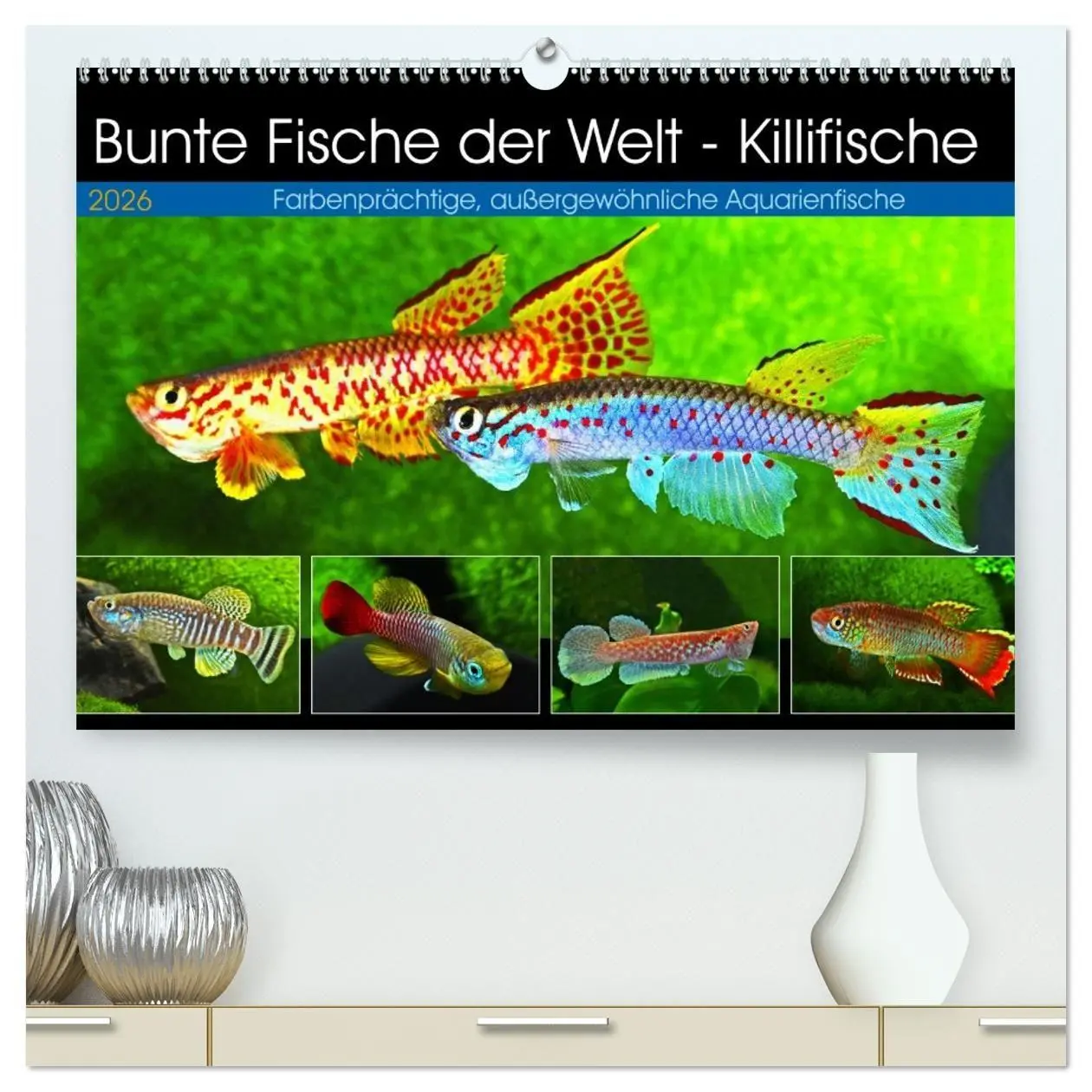 Cover: 9783457988718 | Bunte Fische der Welt - Killifische (hochwertiger Premium...