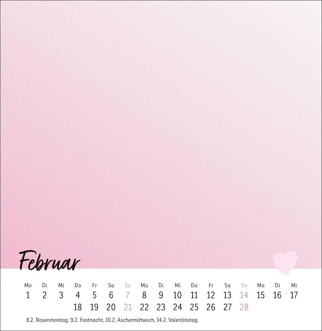 Bild: 9783756418718 | Kreativkalender zum Aufstellen Mit Liebe gemacht 2027 | Kalender