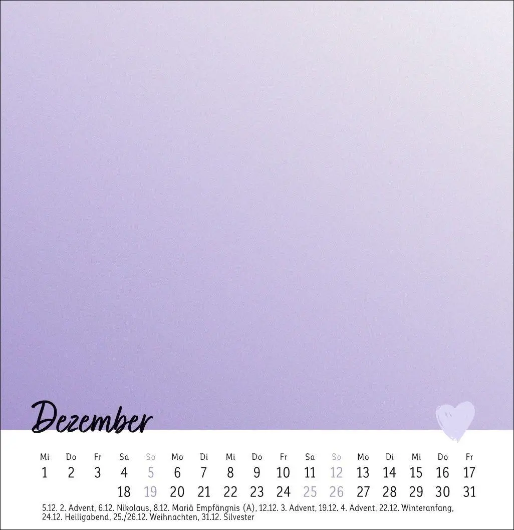 Bild: 9783756418718 | Kreativkalender zum Aufstellen Mit Liebe gemacht 2027 | Kalender