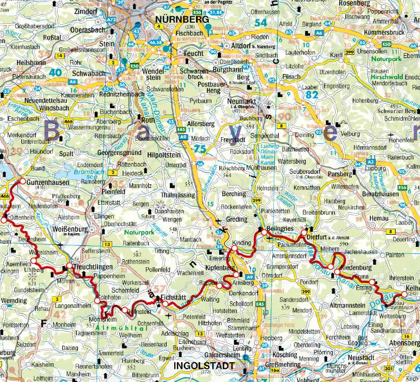 Bild: 9783763348718 | Altmühltal-Panoramaweg | Eva Krötz | Taschenbuch | Rother Wanderführer