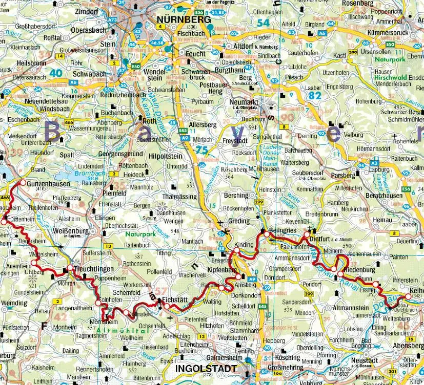 Bild: 9783763348718 | Altmühltal-Panoramaweg | Eva Krötz | Taschenbuch | Rother Wanderführer