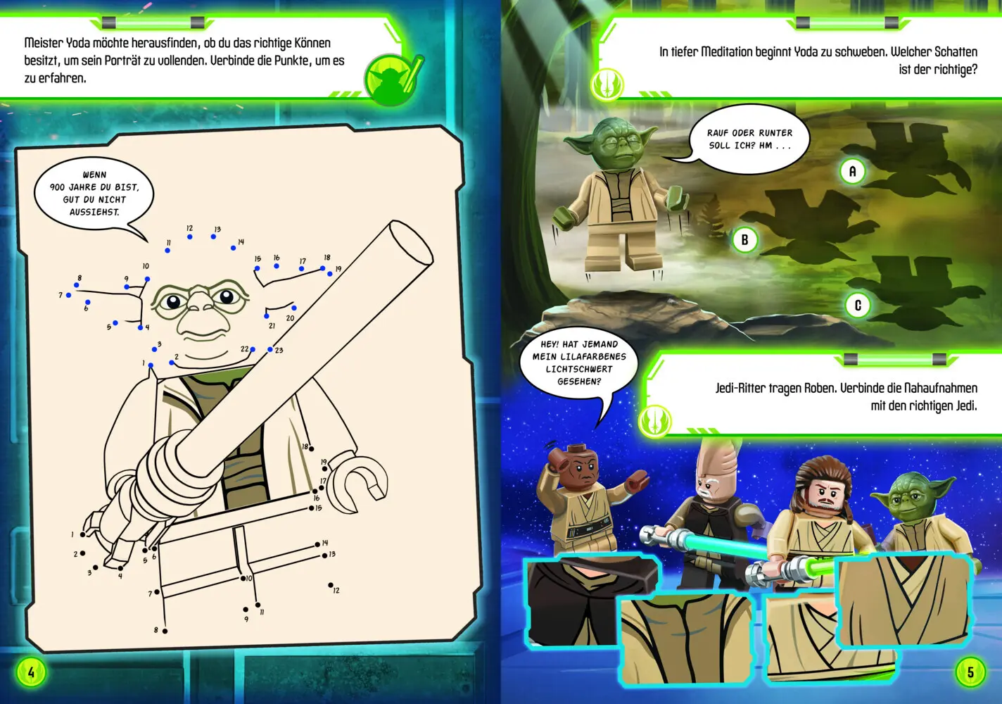 Bild: 9783960808718 | LEGO® Star Wars(TM) - Rätselspaß mit Meister Yoda | Taschenbuch | 2025