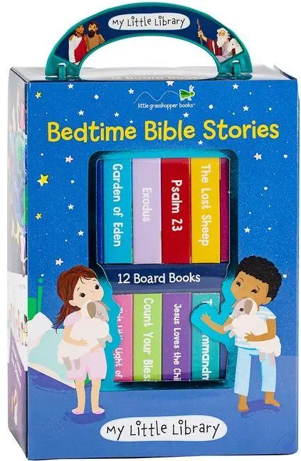 Cover: 9781645588818 | My Little Library: Bedtime Bible Stories (12 Board Books) | Buch