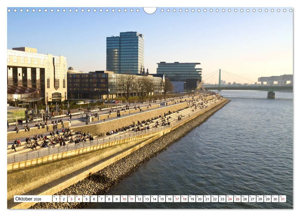 Bild: 9783457288818 | Köln - Facetten einer Stadt (Wandkalender 2026 DIN A3 quer),...