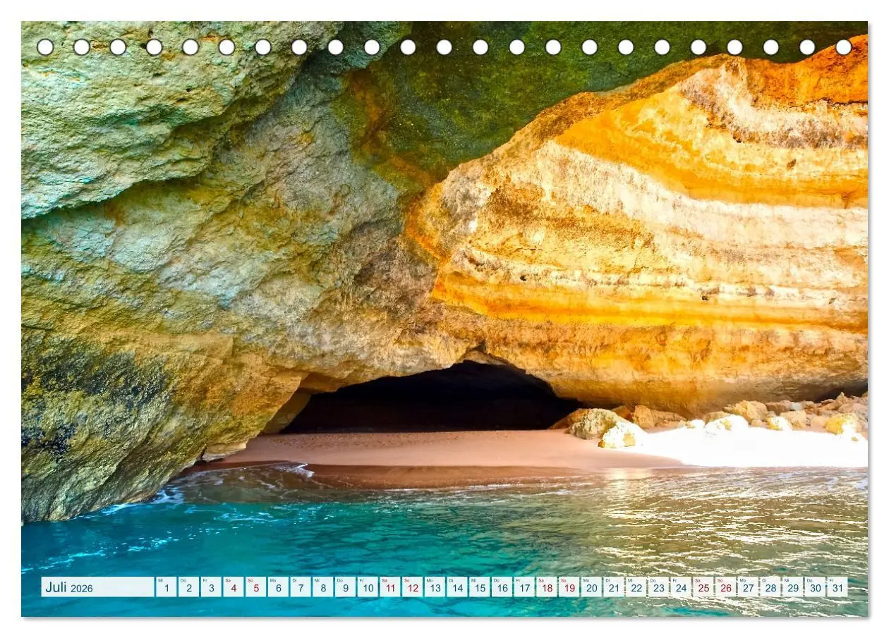 Bild: 9783457598818 | Algarve verliebt (Tischkalender 2026 DIN A5 quer), CALVENDO...