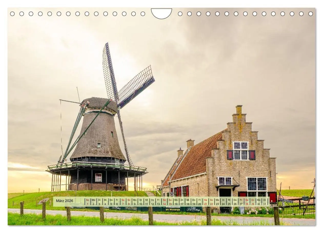 Bild: 9783516688818 | Das ist Nordholland! Querformat (Wandkalender 2026 DIN A4 quer),...