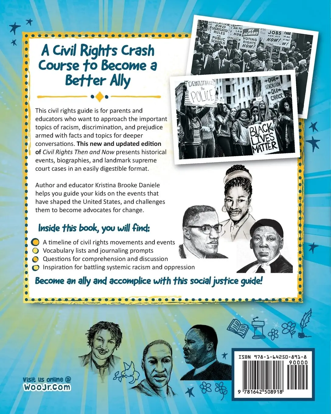 Rückseite: 9781642508918 | Civil Rights Then and Now | Kristina Brooke Daniele | Taschenbuch