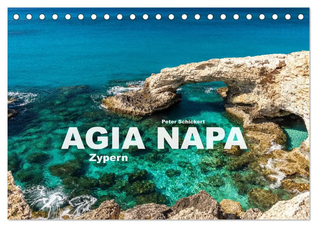 Cover: 9783457588918 | Agia Napa - Zypern (Tischkalender 2026 DIN A5 quer), CALVENDO...
