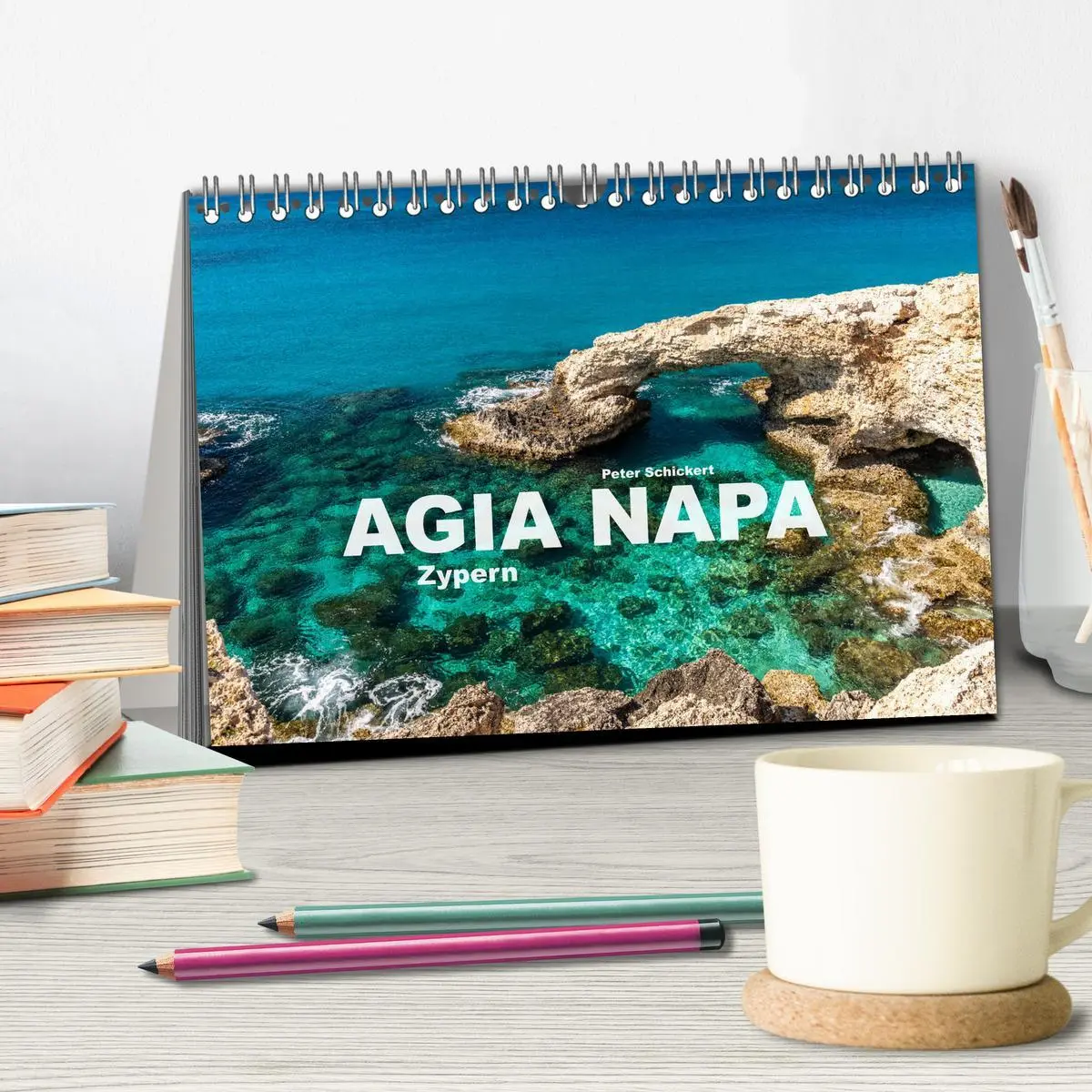 Bild: 9783457588918 | Agia Napa - Zypern (Tischkalender 2026 DIN A5 quer), CALVENDO...