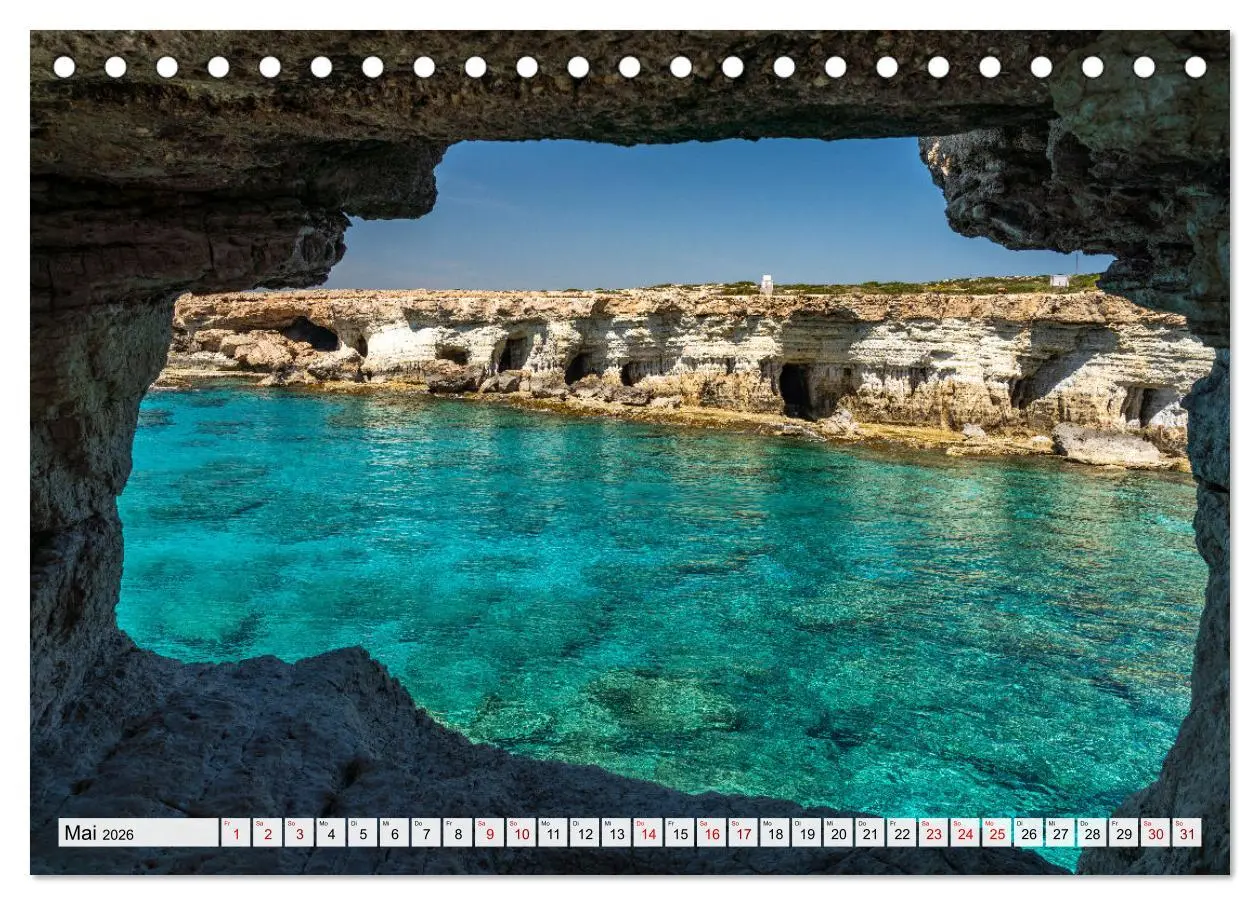 Bild: 9783457588918 | Agia Napa - Zypern (Tischkalender 2026 DIN A5 quer), CALVENDO...