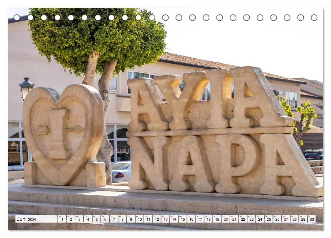 Bild: 9783457588918 | Agia Napa - Zypern (Tischkalender 2026 DIN A5 quer), CALVENDO...