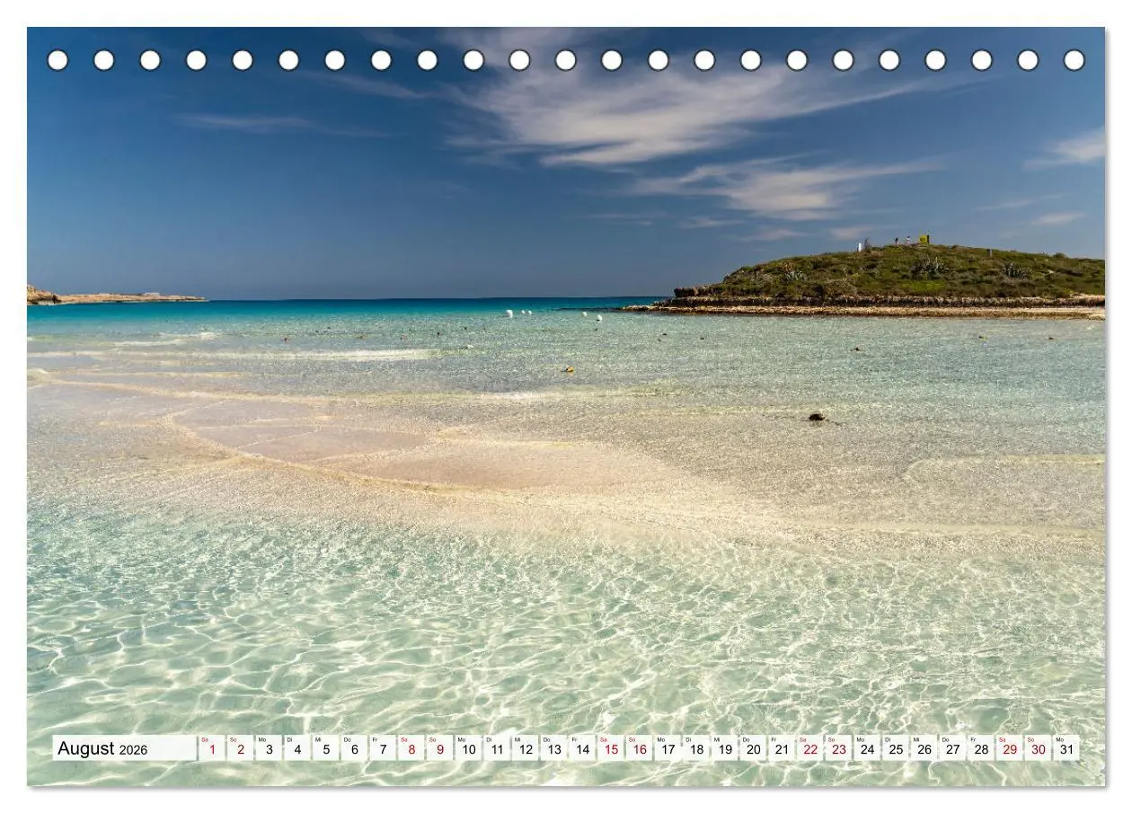 Bild: 9783457588918 | Agia Napa - Zypern (Tischkalender 2026 DIN A5 quer), CALVENDO...