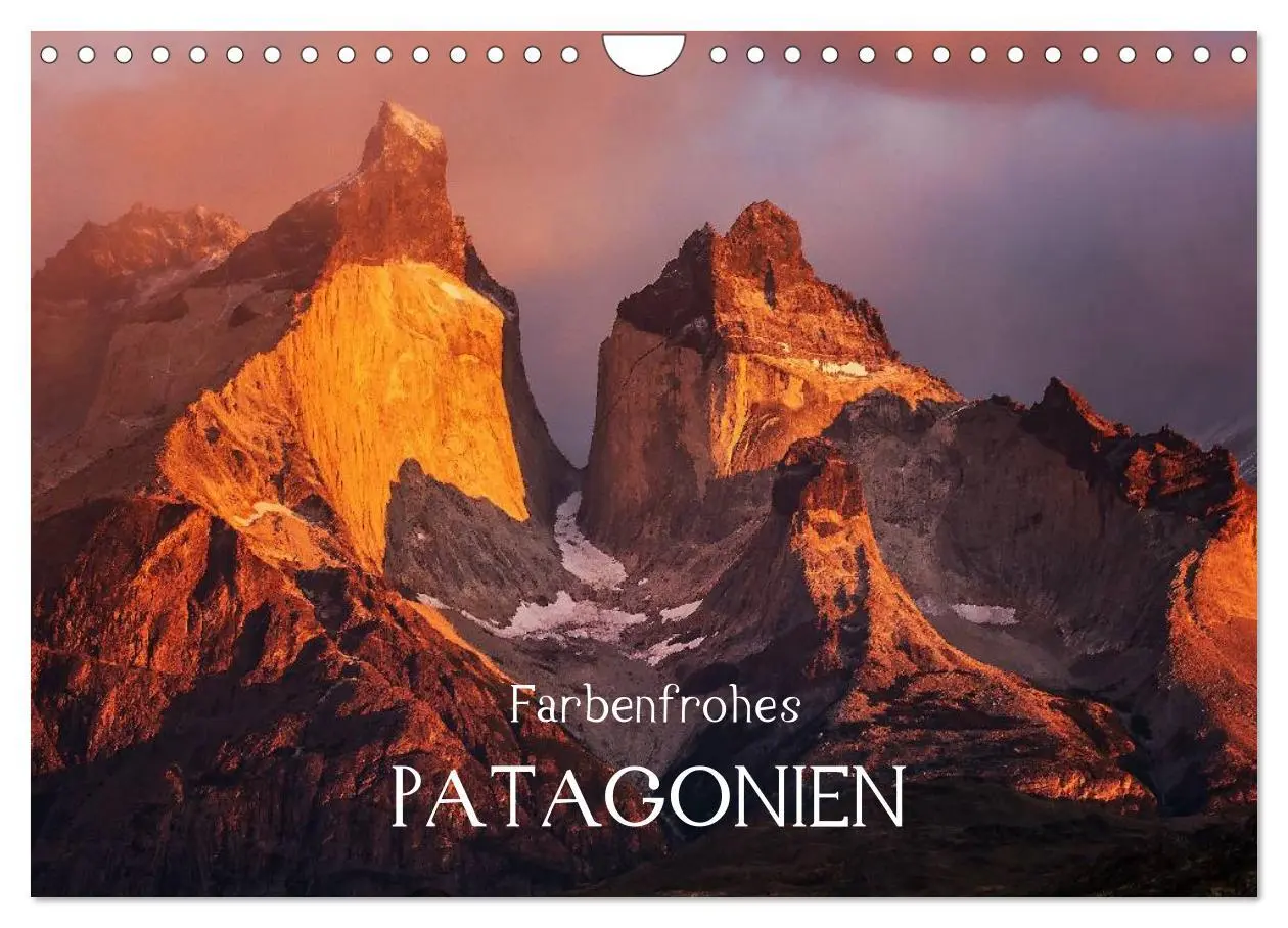Cover: 9783516058918 | Farbenfrohes Patagonien (Wandkalender 2026 DIN A4 quer), CALVENDO...