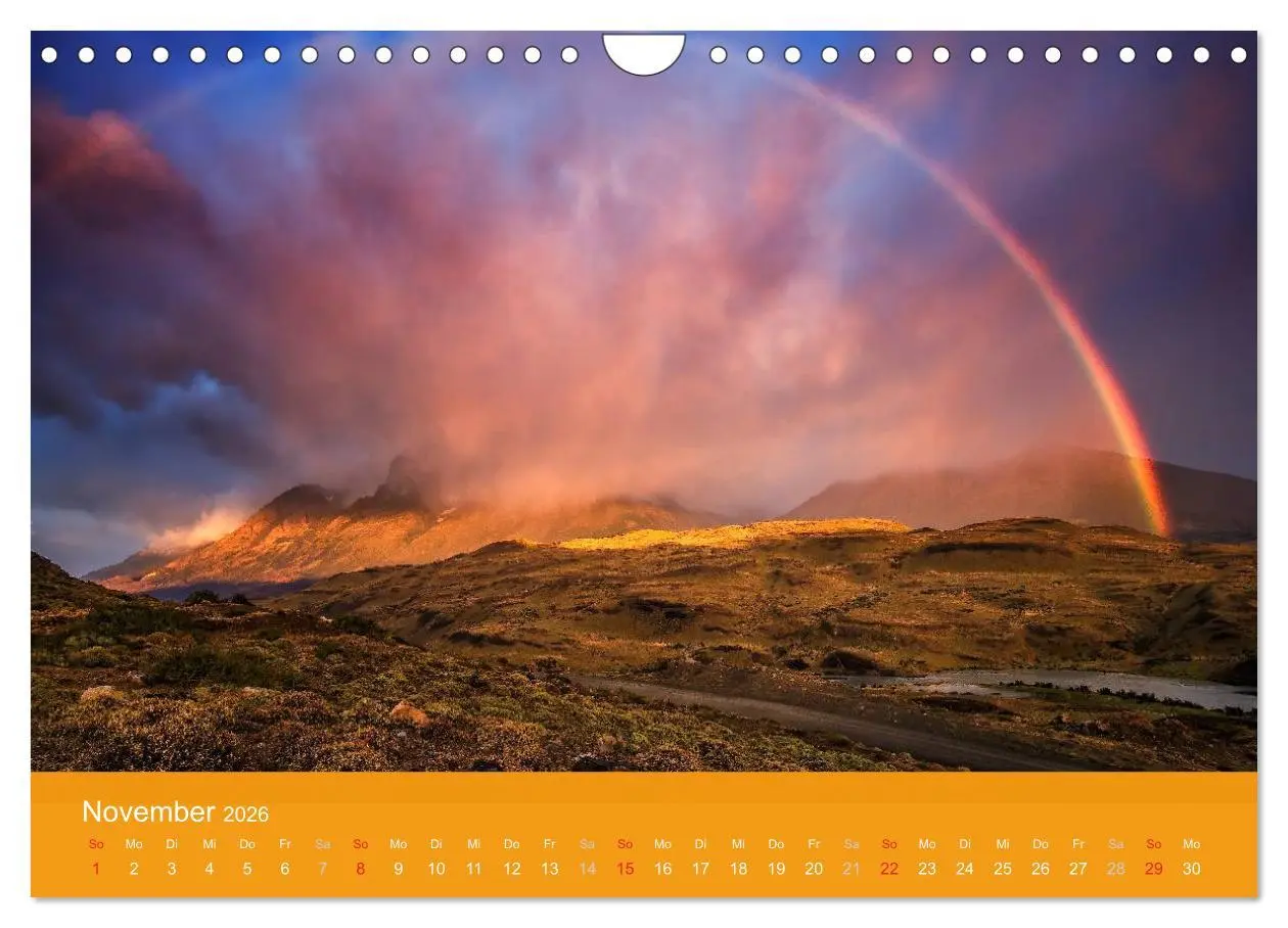 Bild: 9783516058918 | Farbenfrohes Patagonien (Wandkalender 2026 DIN A4 quer), CALVENDO...
