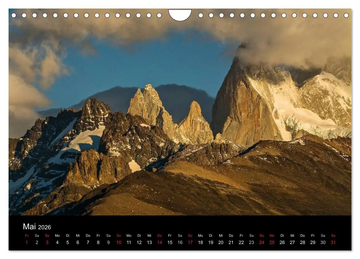 Bild: 9783516058918 | Farbenfrohes Patagonien (Wandkalender 2026 DIN A4 quer), CALVENDO...