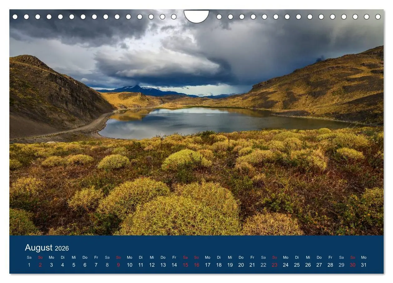 Bild: 9783516058918 | Farbenfrohes Patagonien (Wandkalender 2026 DIN A4 quer), CALVENDO...
