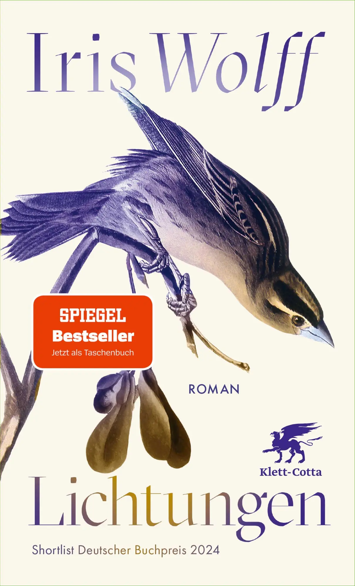 Cover: 9783608988918 | Lichtungen | Roman Shortlist Deutscher Buchpreis 2024 | Iris Wolff