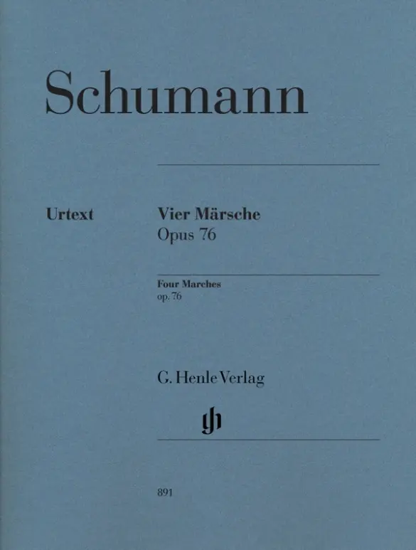 Cover: 9790201808918 | Four Marches Op.76 - Urtext | Besetzung: Klavier zu zwei Händen | Buch