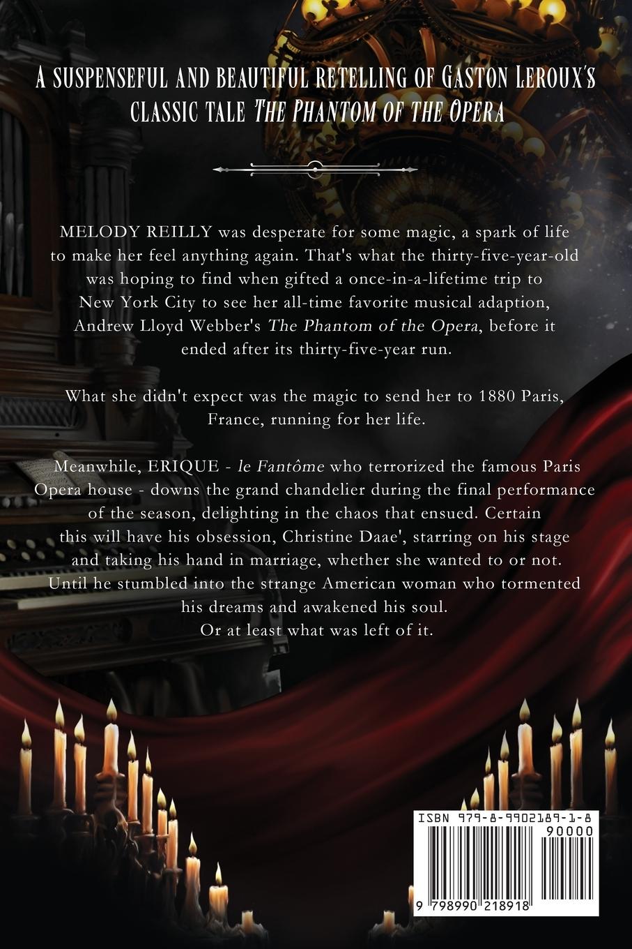 Rückseite: 9798990218918 | The Phantom's Melody | A Phantom of the Opera retelling | Kincannon