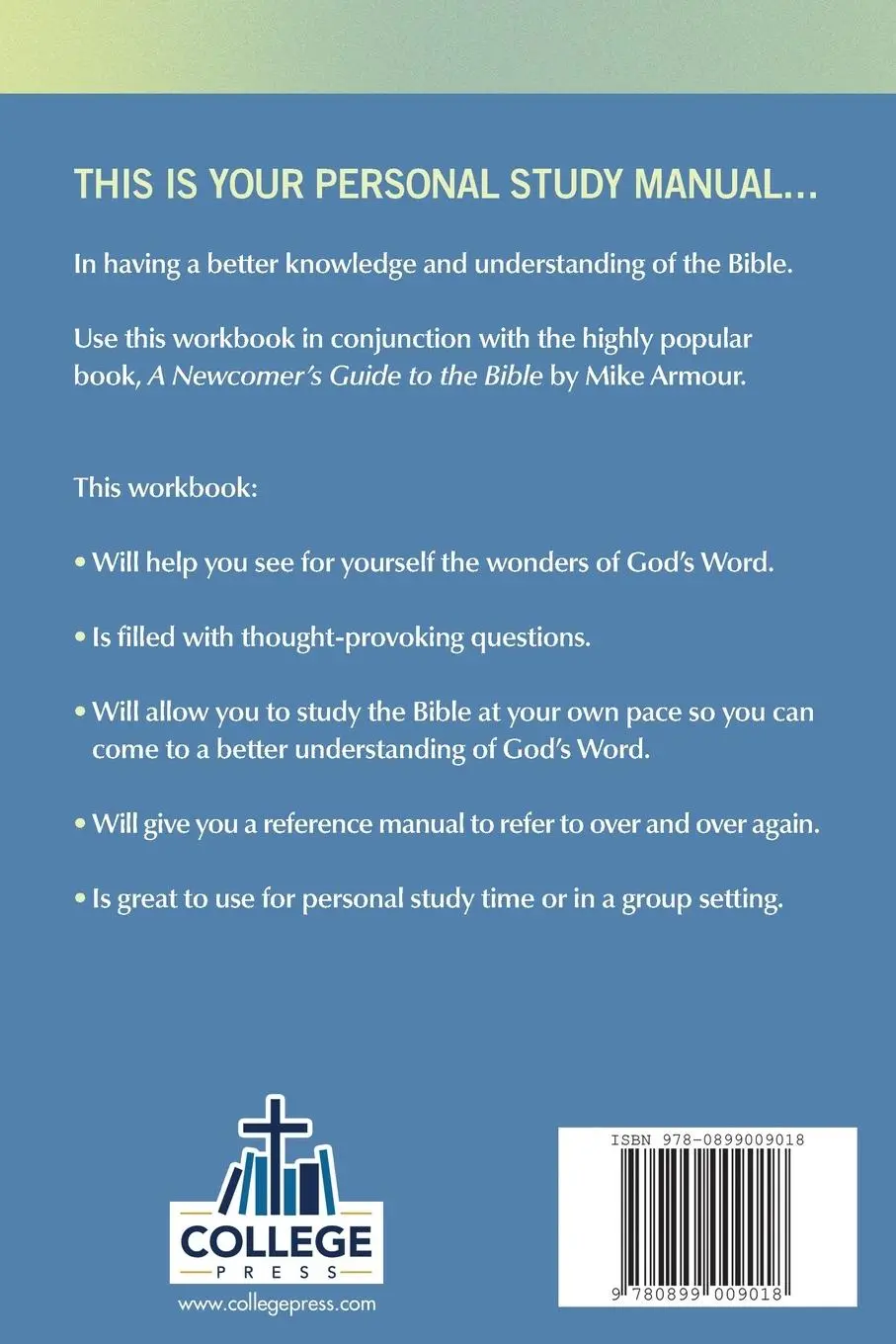 Rückseite: 9780899009018 | Newcomers Guide to the Bible Workbook | Michael C Armour | Taschenbuch