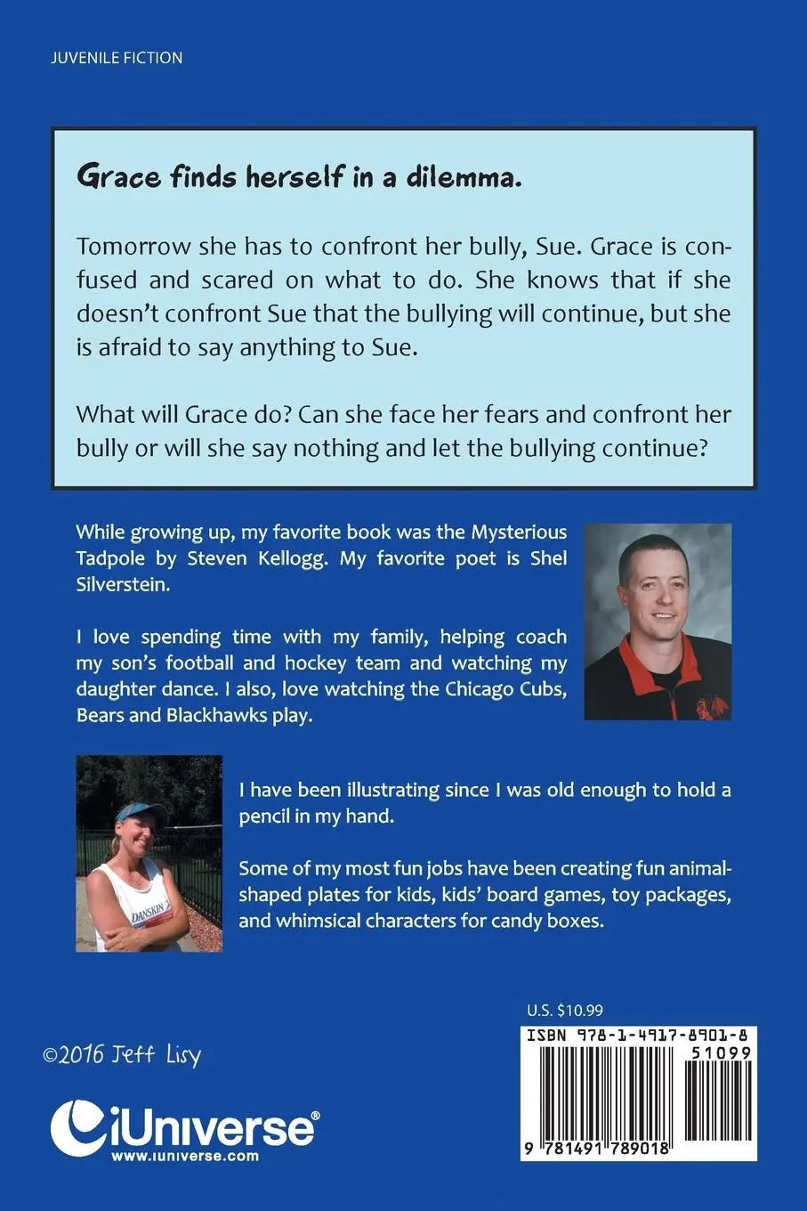 Rückseite: 9781491789018 | T'was the Night Before I Confronted My Bully | Jeff Lisy | Taschenbuch
