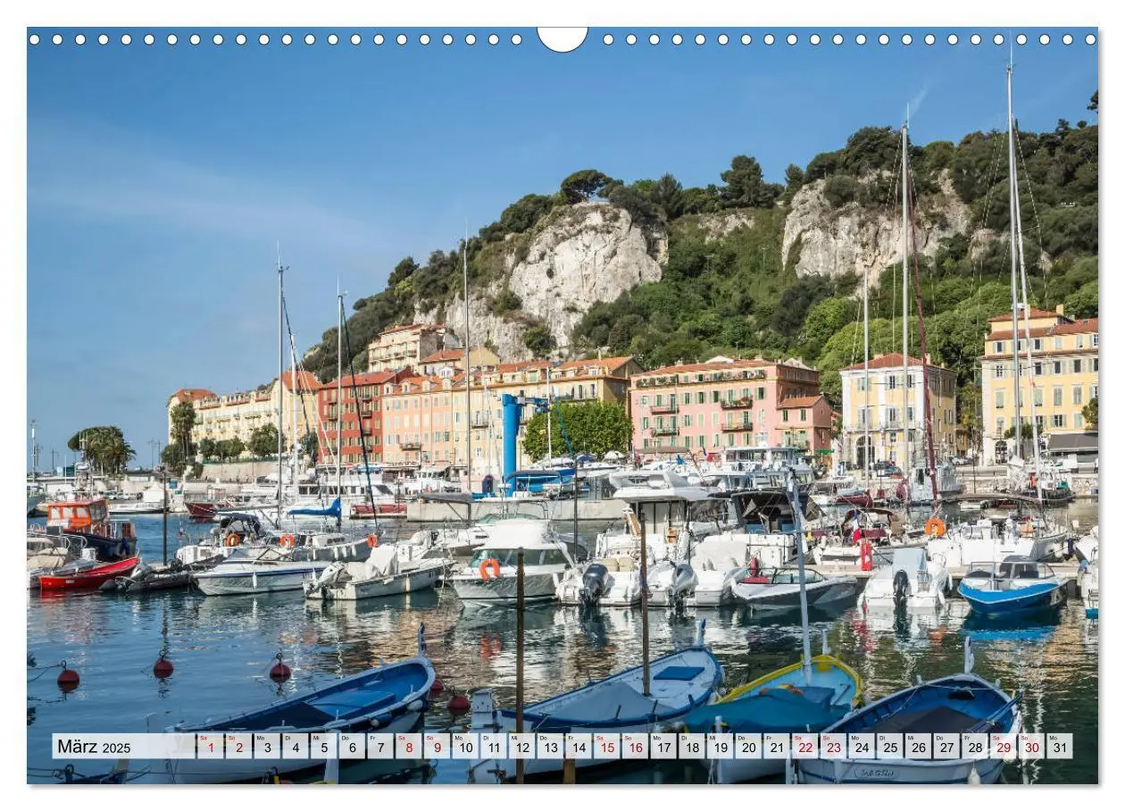 Bild: 9783435459018 | NIZZA Idyllische Impressionen (Wandkalender 2025 DIN A3 quer),...