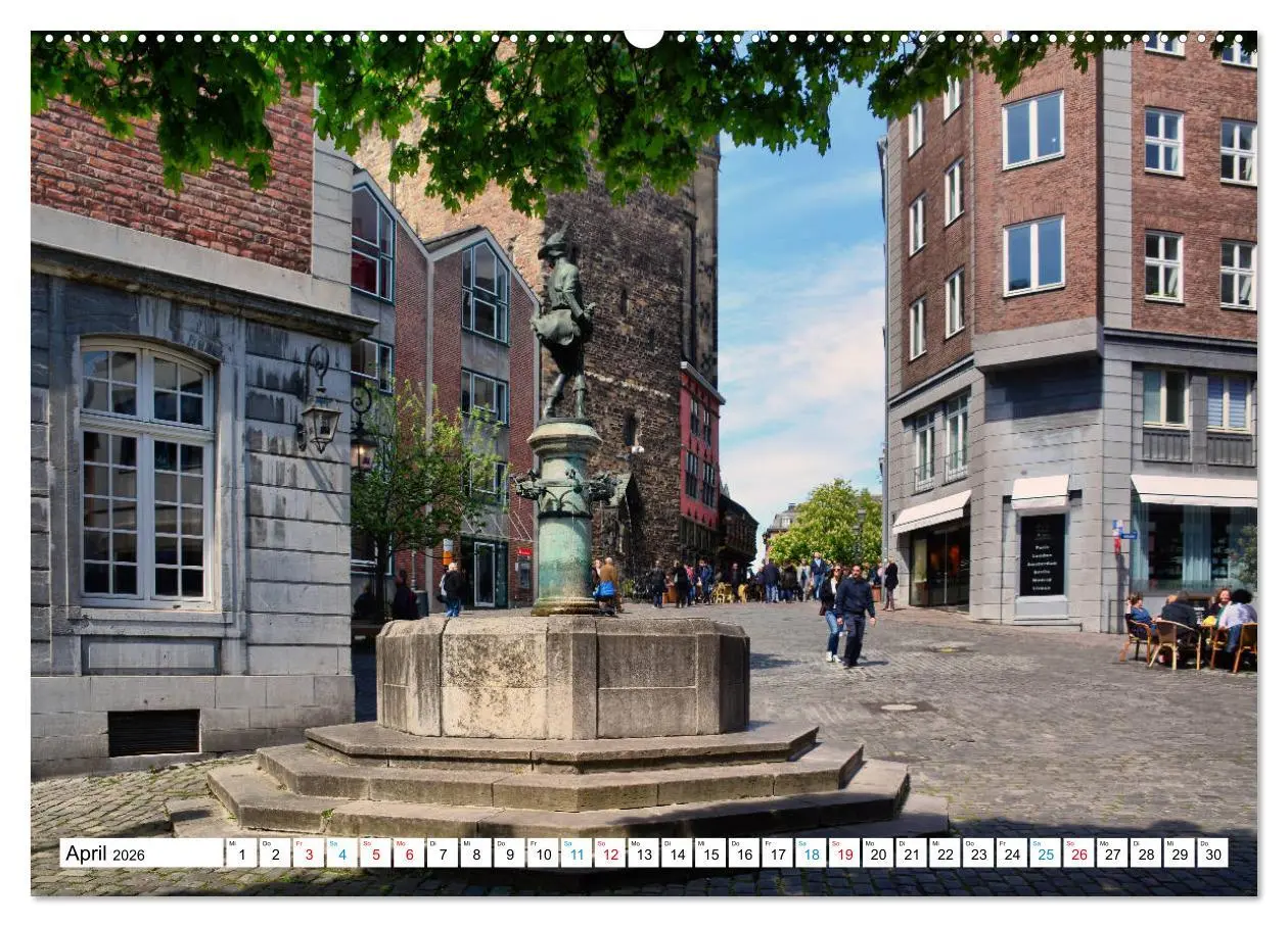Bild: 9783457859018 | Aachen - Ansichtssache (Wandkalender 2026 DIN A2 quer), CALVENDO...