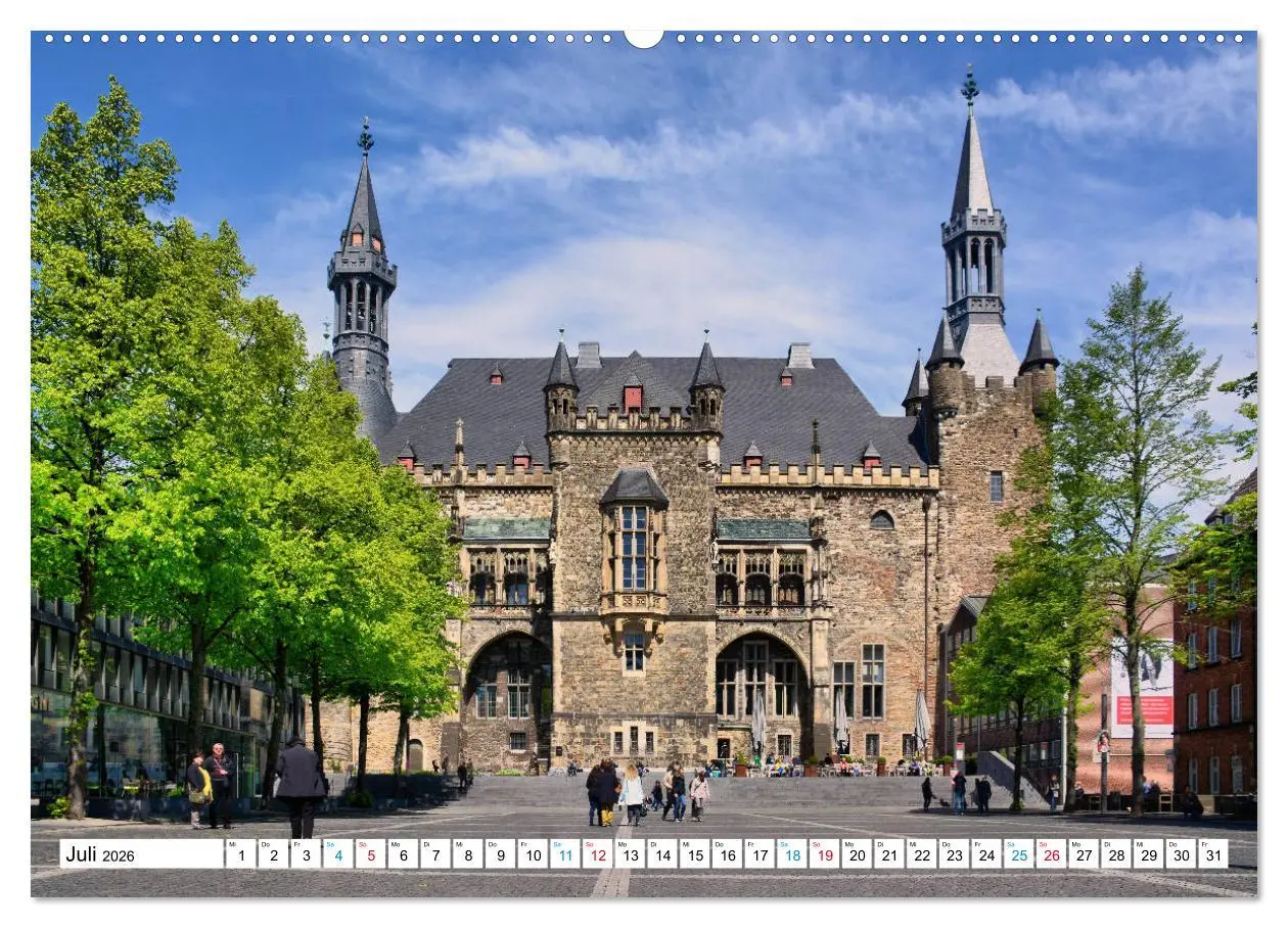 Bild: 9783457859018 | Aachen - Ansichtssache (Wandkalender 2026 DIN A2 quer), CALVENDO...