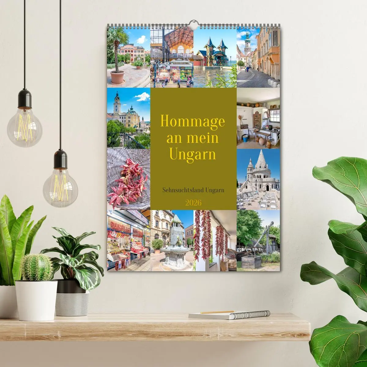 Bild: 9783516329018 | Hommage an mein Ungarn (Wandkalender 2026 DIN A2 hoch), CALVENDO...
