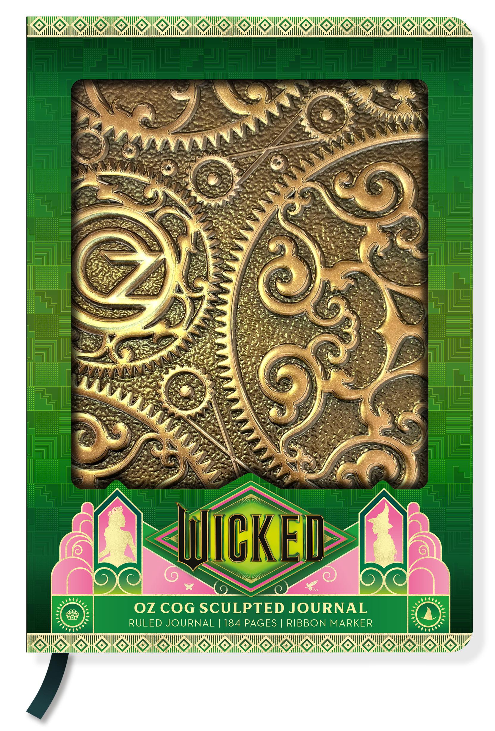 Cover: 9798886639018 | Wicked: Oz Cogs Sculpted Journal | Insight Editions | Buch | Englisch