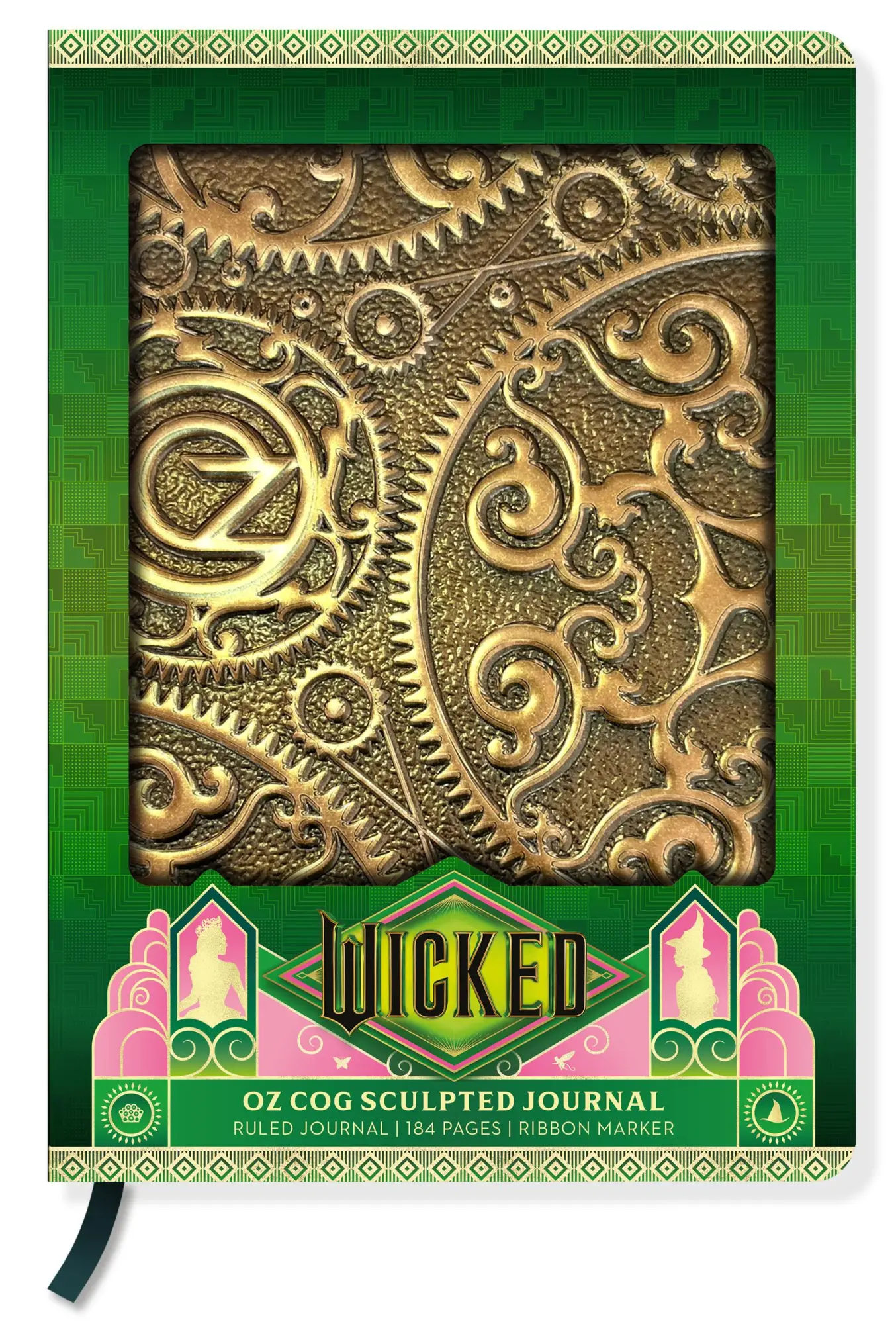 Cover: 9798886639018 | Wicked: Oz Cogs Sculpted Journal | Insight Editions | Buch | Englisch