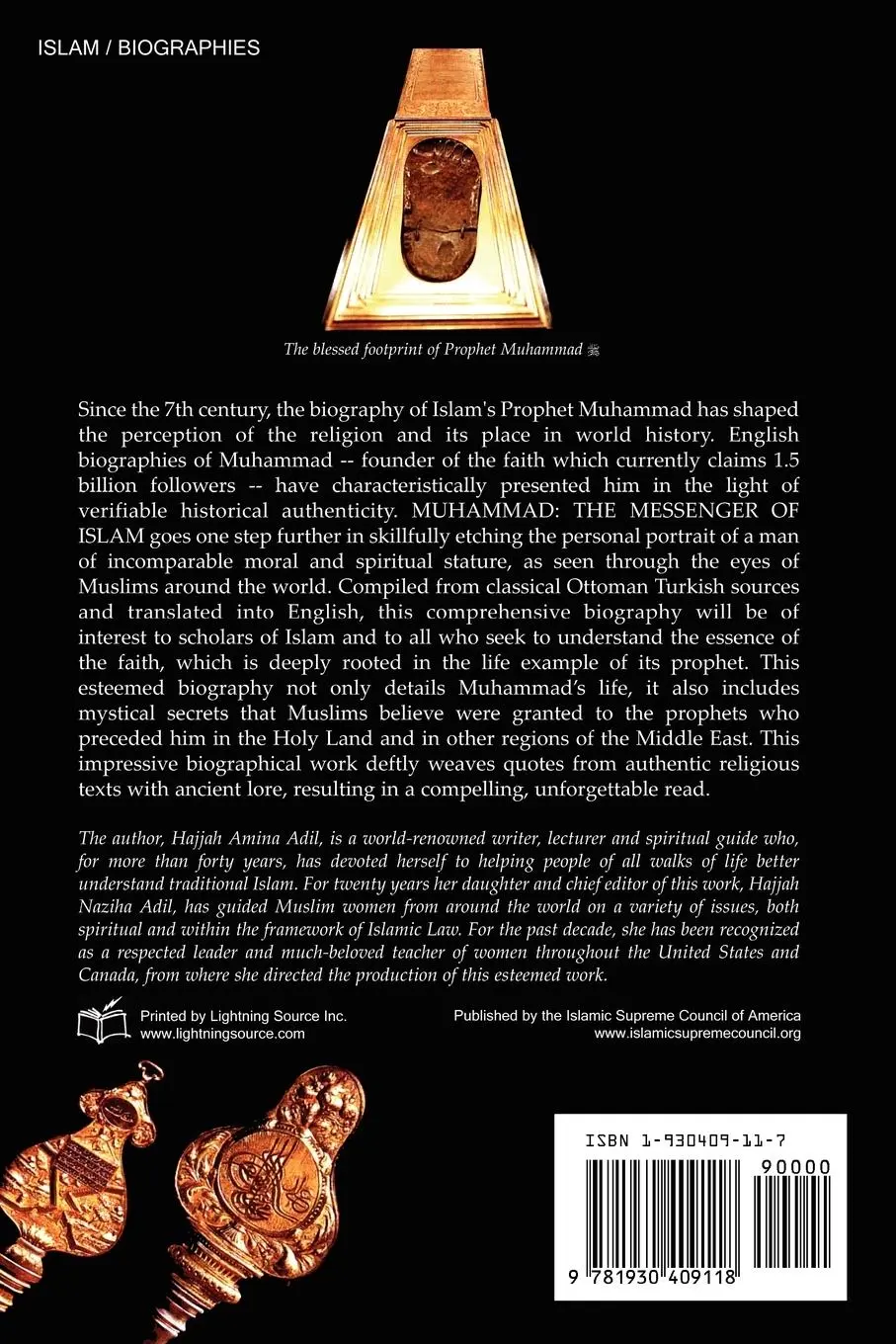 Rückseite: 9781930409118 | Muhammad | The Messenger of Islam | Hajjah Amina Adil | Taschenbuch
