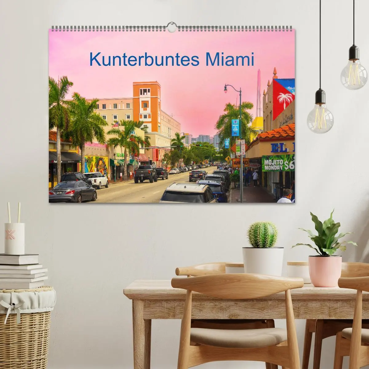 Bild: 9783457469118 | Kunterbuntes Miami (Wandkalender 2026 DIN A2 quer), CALVENDO...