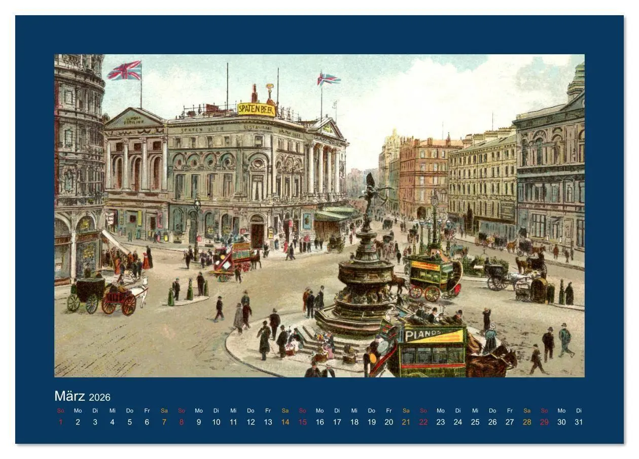 Bild: 9783457919118 | Historisches London von 1888 bis 1918 (Tischkalender 2026 DIN A5...